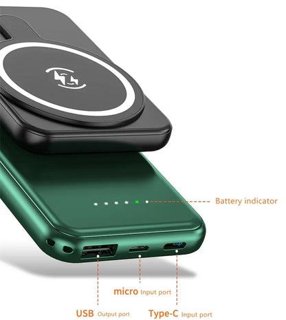 MagCharge 5000mAh Magnetic Wireless Power Bank